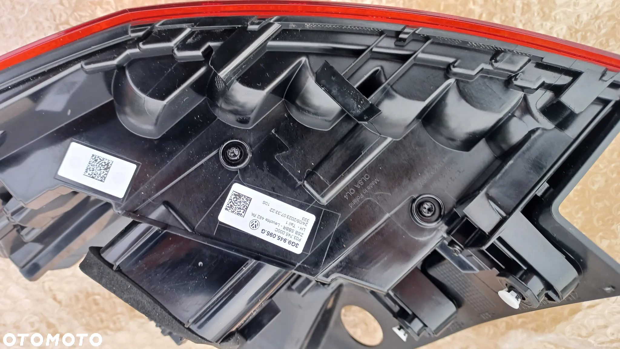 VW PASSAT B8 KOMBI LAMPA TYŁ NOWA 3G9945095 G - 2