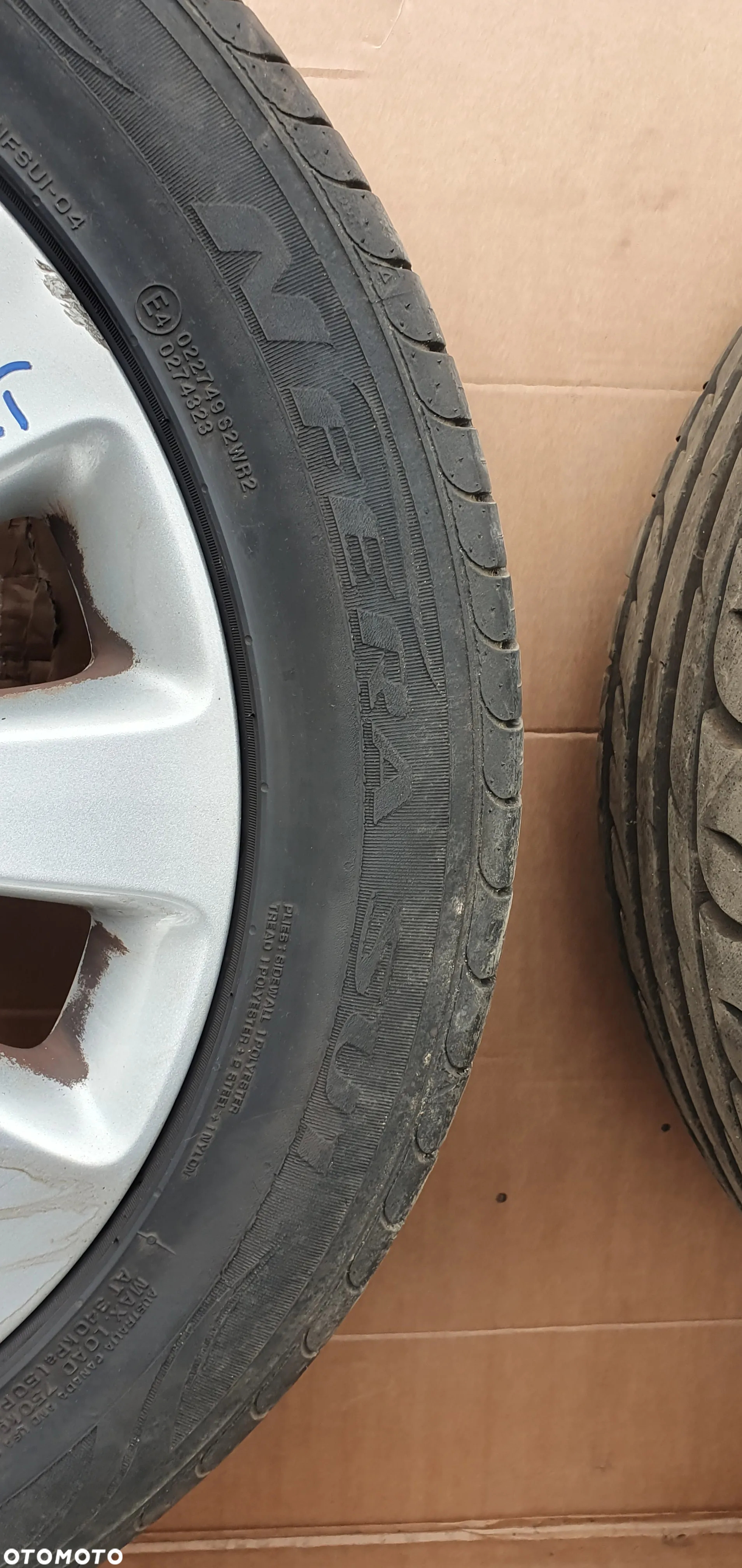 Alufelgi z oponami alusy 5X115 6J ET44 R17 Opel Zafira C 0P044 K3 0P044 K3 - 8
