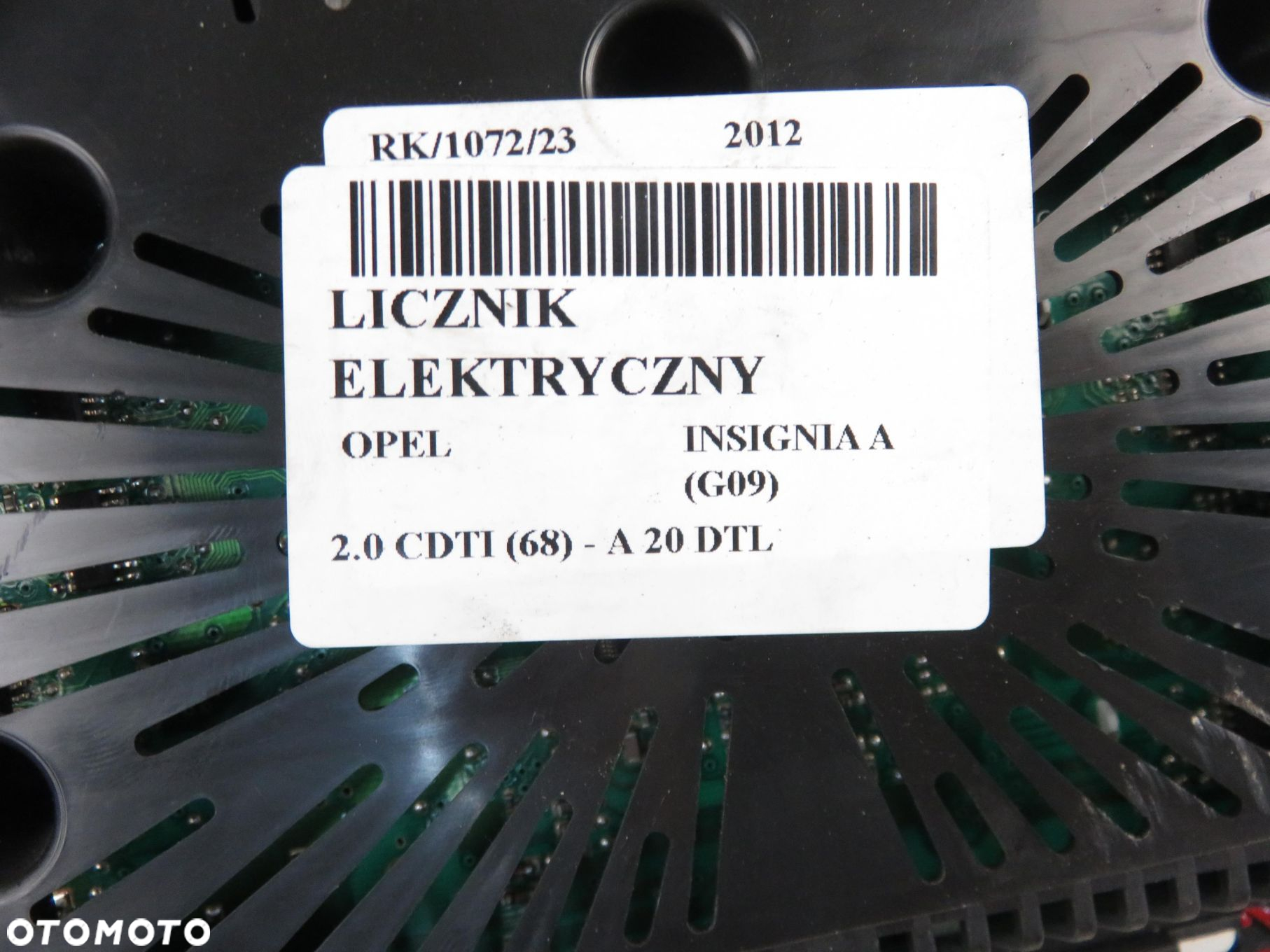 LICZNIK OPEL INSIGNIA A (G09) 2.0 CDTI 20930202 - 8