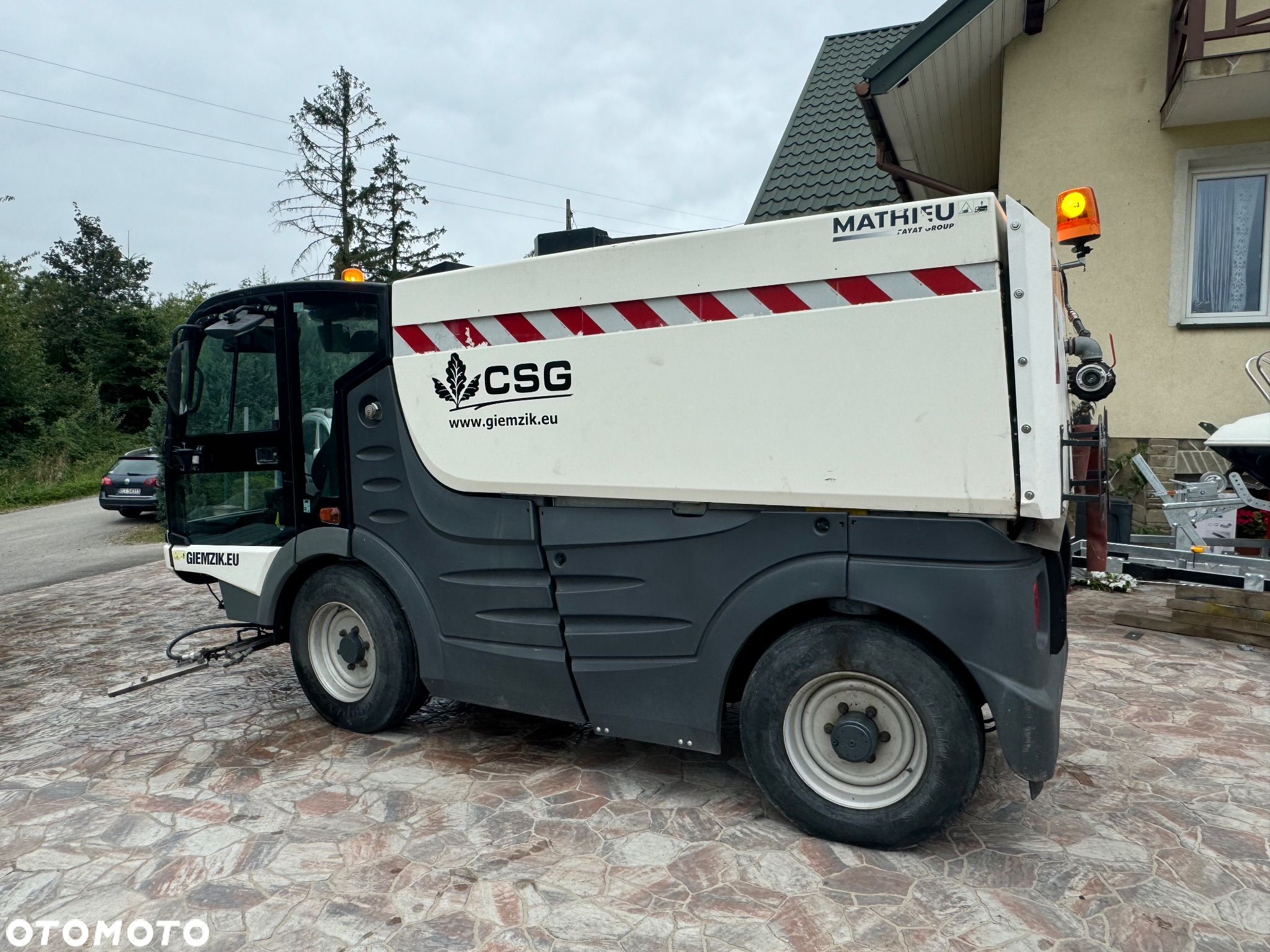 Inny polewaczka Mathieu Grand Aquadyne 4000l cysterna z wodą myjka - 6