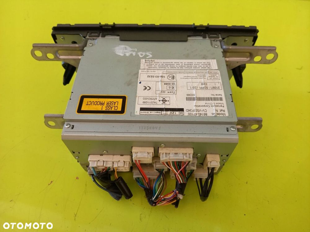 RADIO NAWIGACJA 86140-47100 TOYOTA PRIUS III LIFT - 4