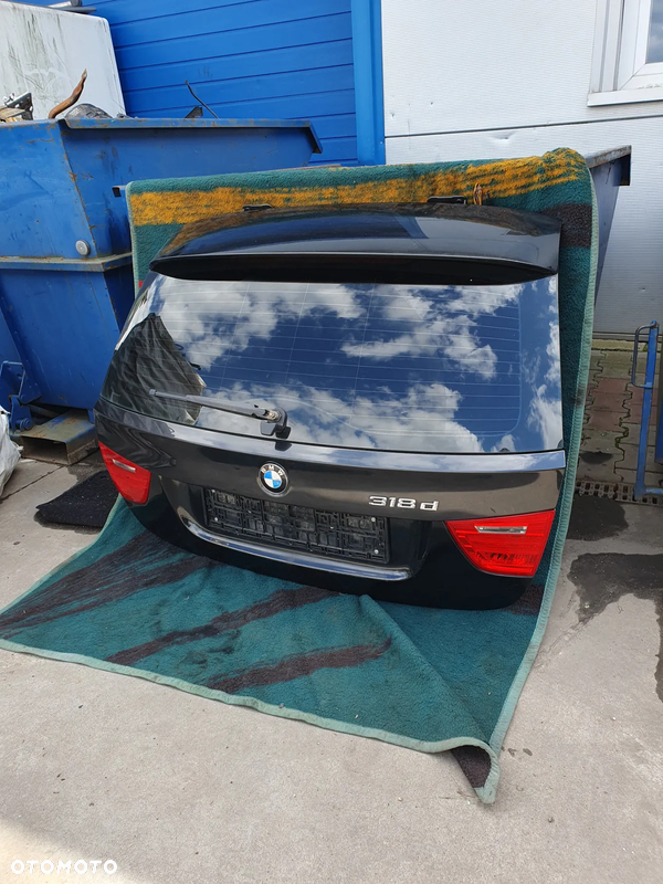 BMW 3 KOMBI E91 LIFT  KLAPA TYLNA BLACK SAPPHIRE METAL