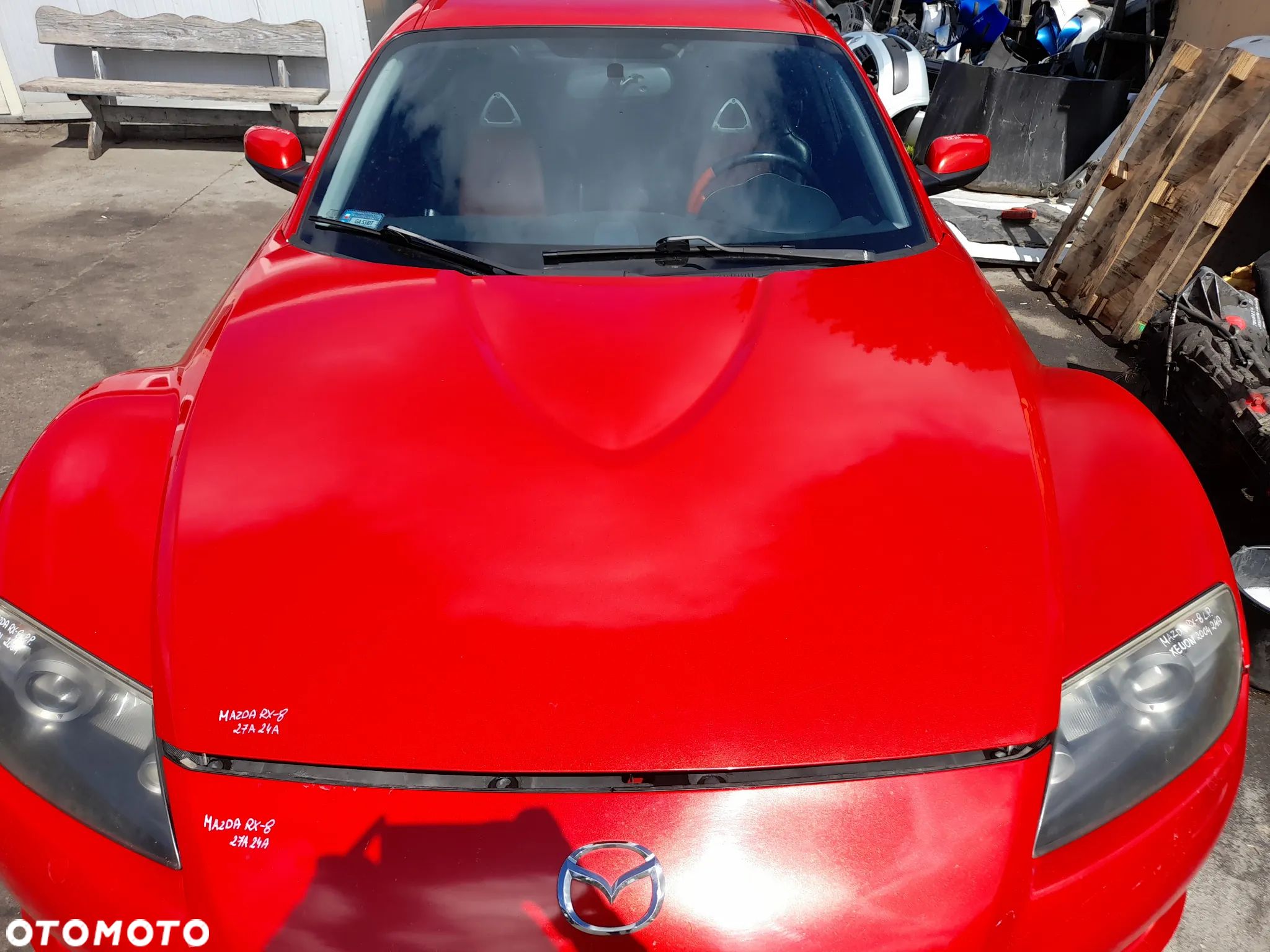 MAZDA RX-8 MASKA POKRYWA SILNIKA 27A - 1