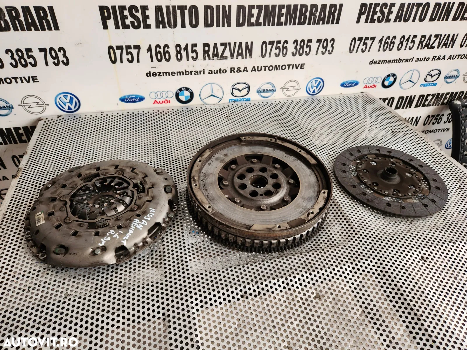 Kit Ambreiaj Volanta Disc Placa Renault Kadjar Captur Nissan Qashqai J11 Xtrail 1.6 Dci Euro 5/6 4x4 Motor R9M 6+1 Trepte Cod 123103008R - Dezmembrari Arad - 3