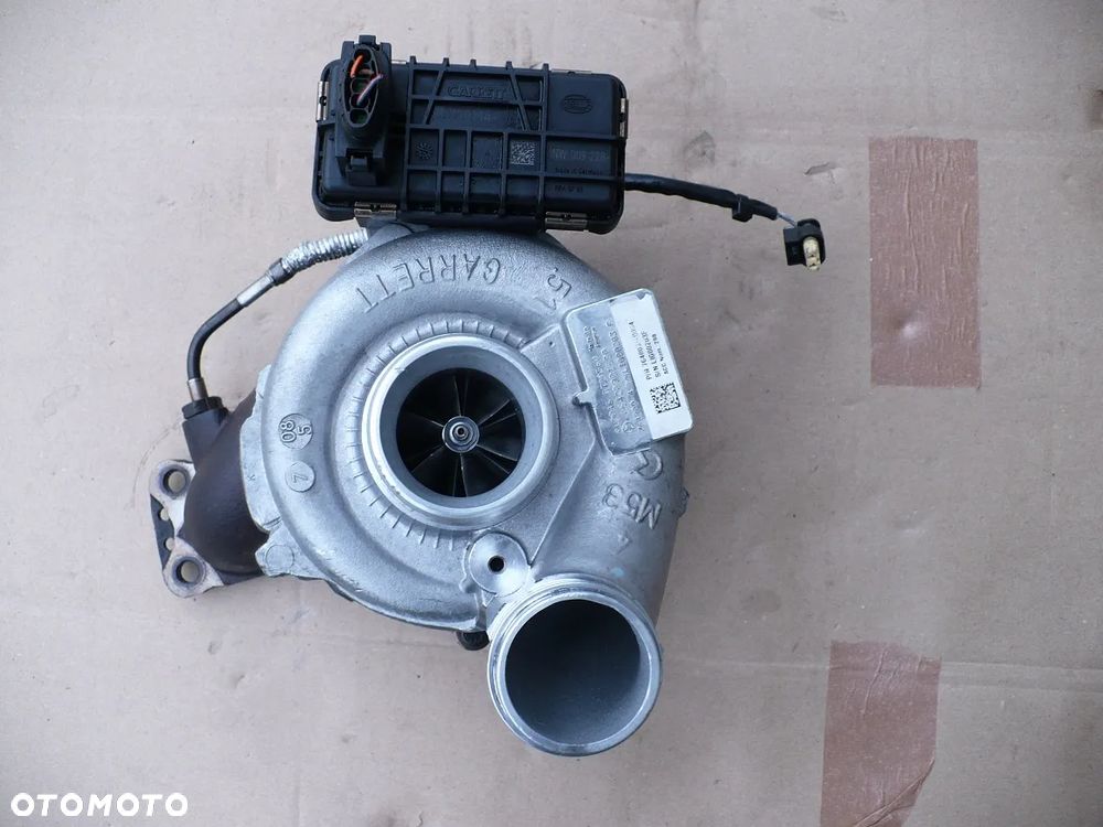 MERCEDES 3.0 V6 350CDI TURBINA A6420901680 IDEALNA ORYGI. - 1