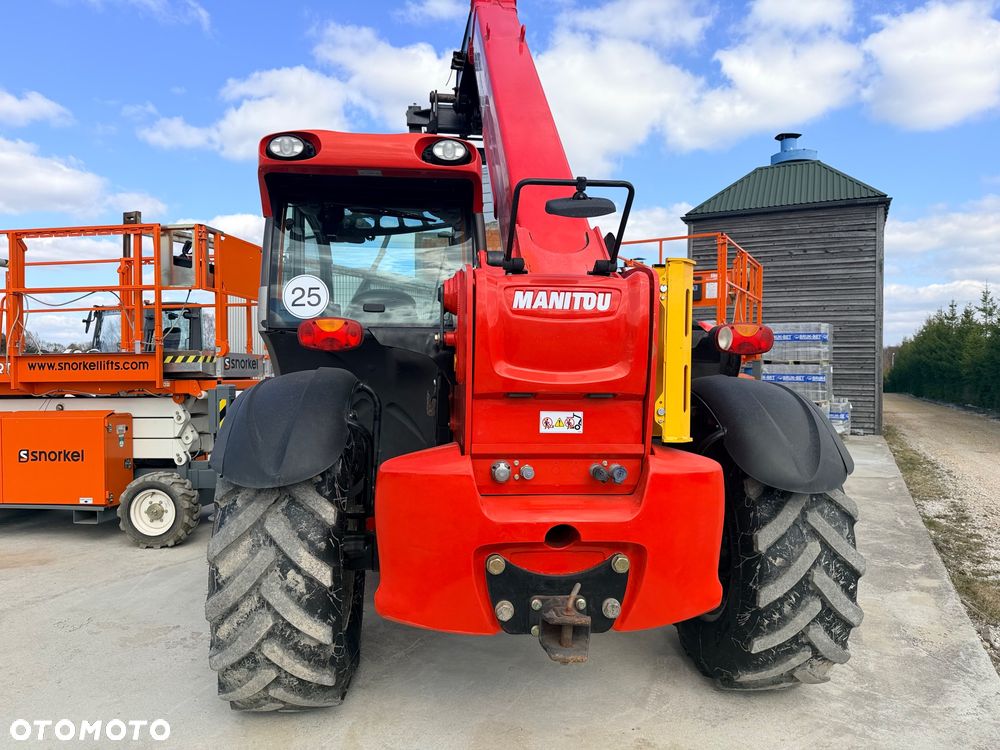 Manitou Ładowarka teleskopowa Manitou Mlt 840 137 PS łyżka widły Merlo 42.7 TF 737 130 Jcb 541-70 Bobcat TL 38.70 rolnicza budowlana KLIMA zaczep hydr - 4