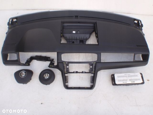 VW CADDY 4 IV 2K5 DESKA KONSOLA KOKPIT PULPIT PÓŁKA PARAPET AIRBAG AIR BAG - 4