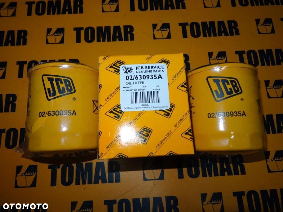 Filtr oleju silnikowego JCB 02/630935 minikoparka JCB koparka JCB 8014, 8016, 8018, 8020 JCB Mini - 2