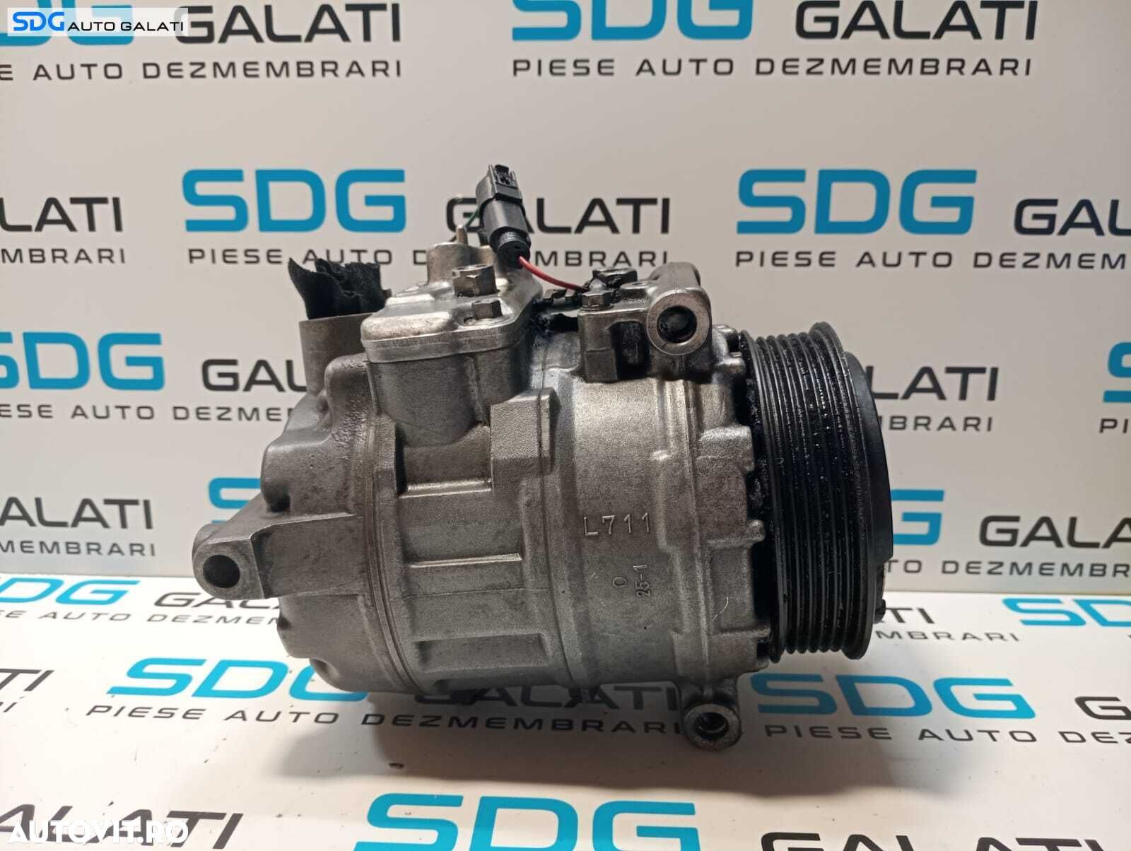 Compresor AC Aer Conditionat Clima Mercedes Clasa E Class W211 E200 E220 2.2 CDI 2001 - 2009 Cod A0012301411 GE447220-9332 [2827] - 1