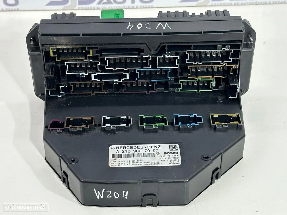 Caixa Fusíveis - Mercedes C (W204) - 1
