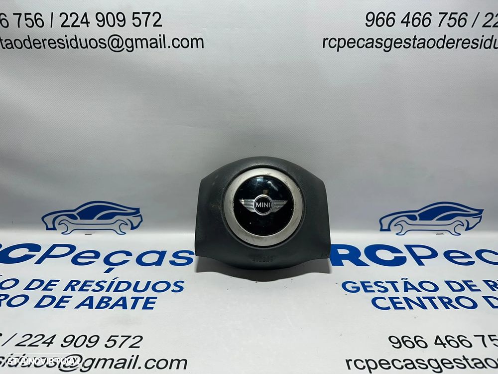 .Airbag Volante 2 Braços BMW Mini Cooper One S D R50 R52 Cabrio R53 6760366 2001 - 2007