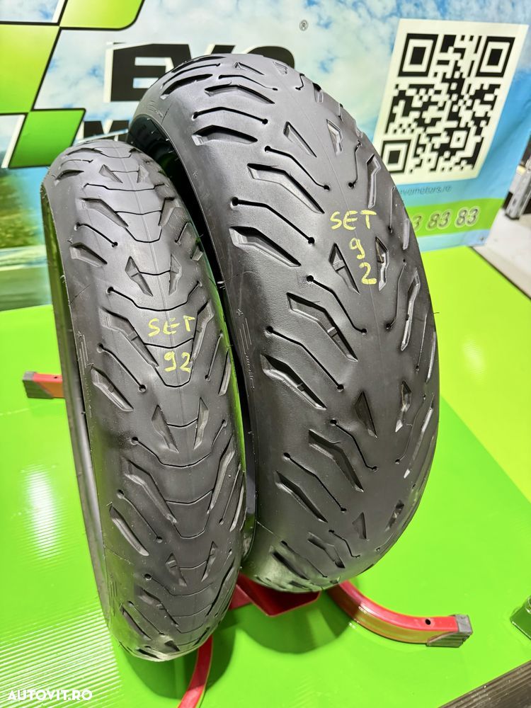 Set Anvelope Moto 120 70 17 si 180 55 17 Michelin Road6 GT 2023 Set92 - 1