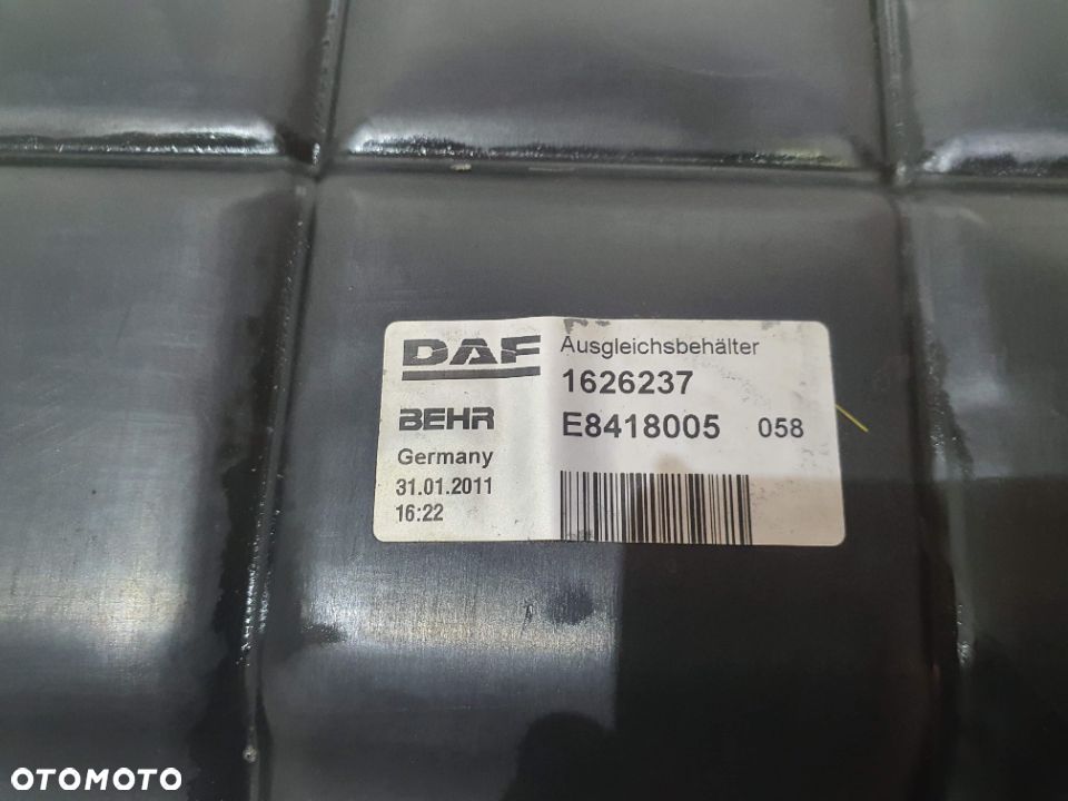 ZBIORNIK WYRÓWNAWCZY DAF XF 105 1626237 - 2