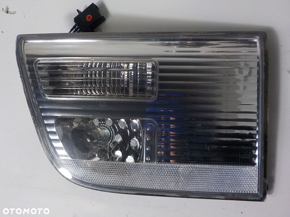 BMW X5 E53 LIFT LAMPA LEWA PRAWA TYLNA LEWY PRAWY TYŁ W KLAPĘ KOMPLET BIAŁE - 7