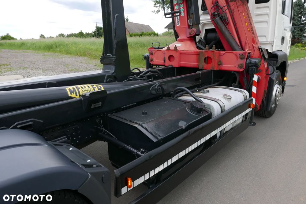 MAN MAN TGA 26.410 PALFINGER EPSILON MEILLER HAKOWIEC Z HDS Z DŹWIGIEM DO ZŁOMU KONTENERÓW ODPADÓW RECYKLINGU ODPADÓW - 9
