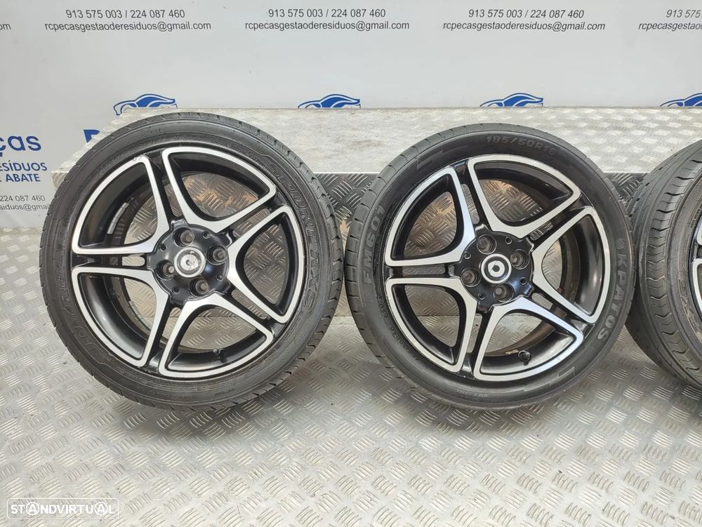Conjunto jantes 16 Smart Forfour EQ 453 4,5J 6J ET40 ET44 4x100 - 5
