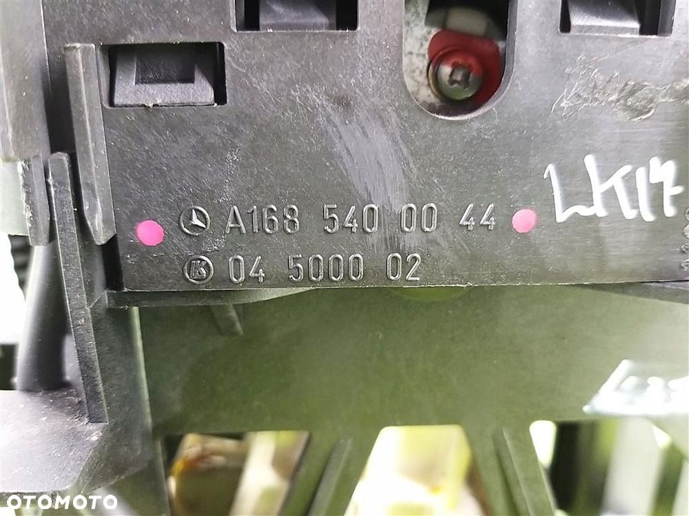 Mechanizm zmiany biegów lewarek Mercedes A-klasa W168 1997-2004 A1685400044 - 13