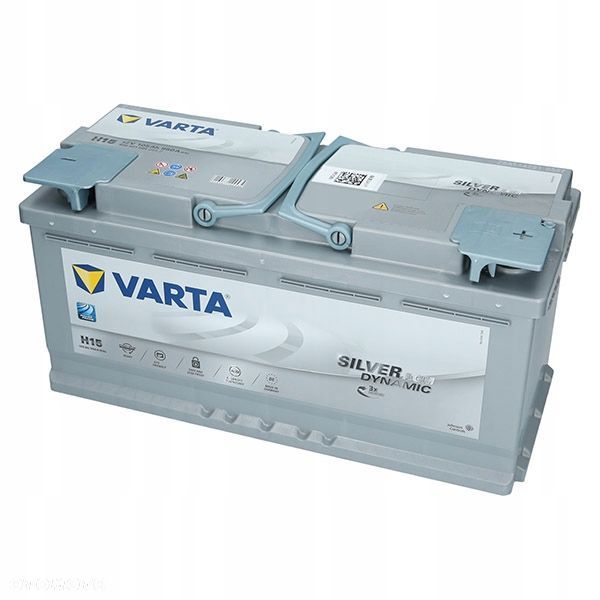 Akumulator Varta AGM H15 12V 105Ah 920A L6 StartStop P - 29,4 kg - 4