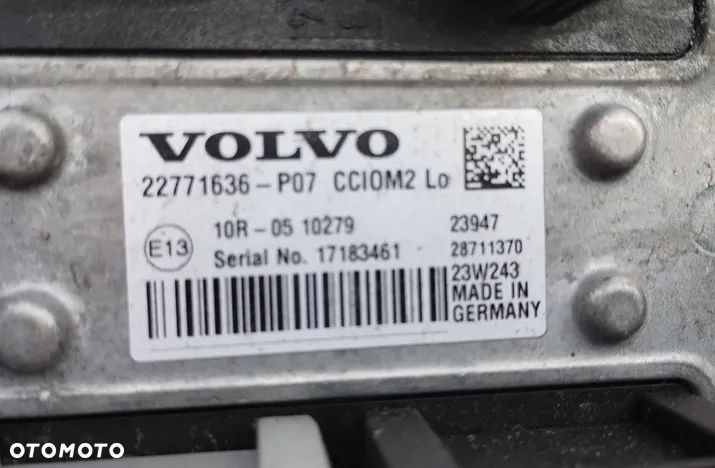 Sterownik Moduł CCIOM2  VOLVO FH 2023 22771636 P07 - 2