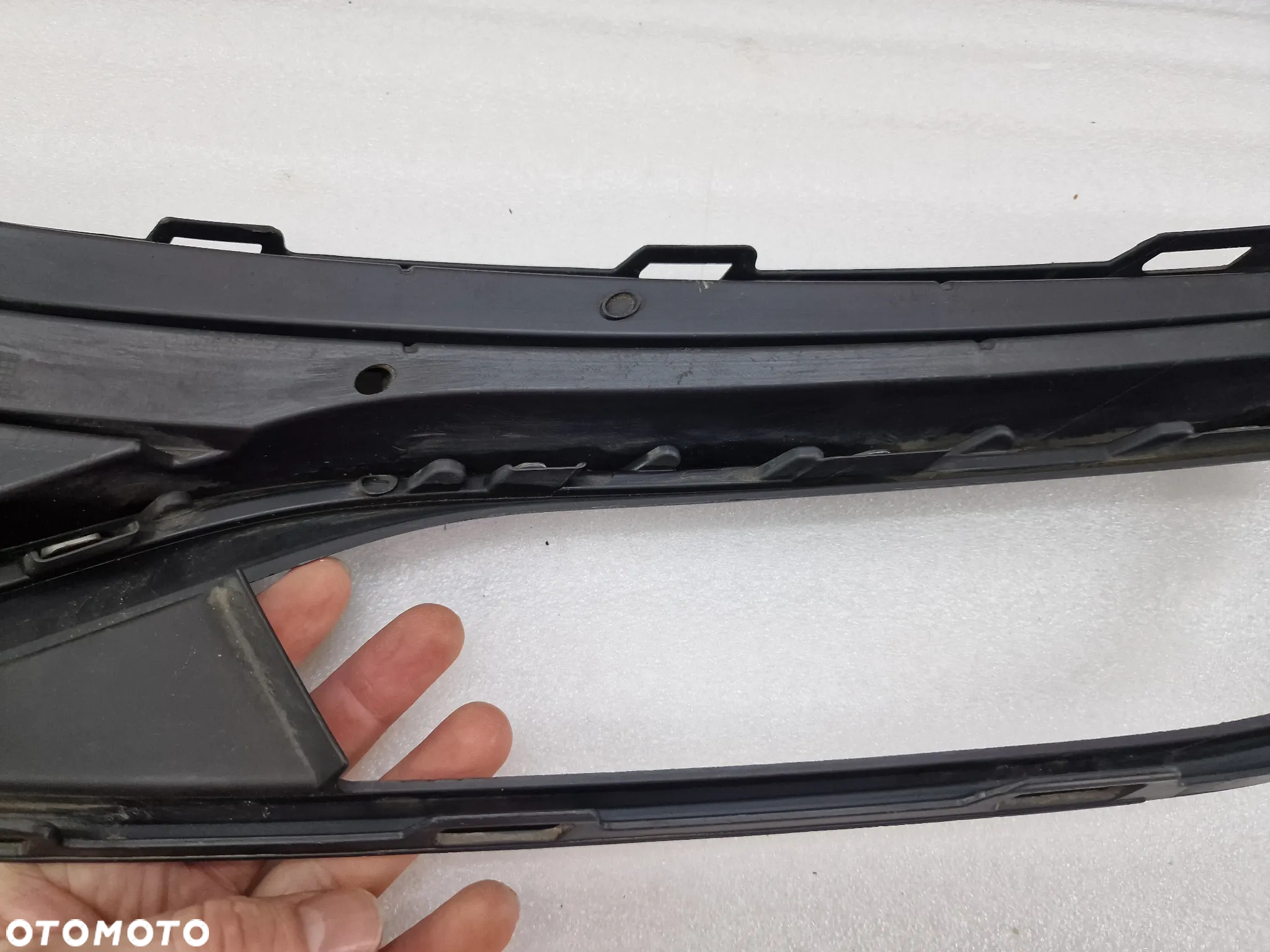VW POLO 6C0 LIFT 13- LEWA KRATKA BOCZNA ZDERZAKA PRZEDNIEGO PRZÓD , 6C0853665K , NR AUKCJI E/78 - 8