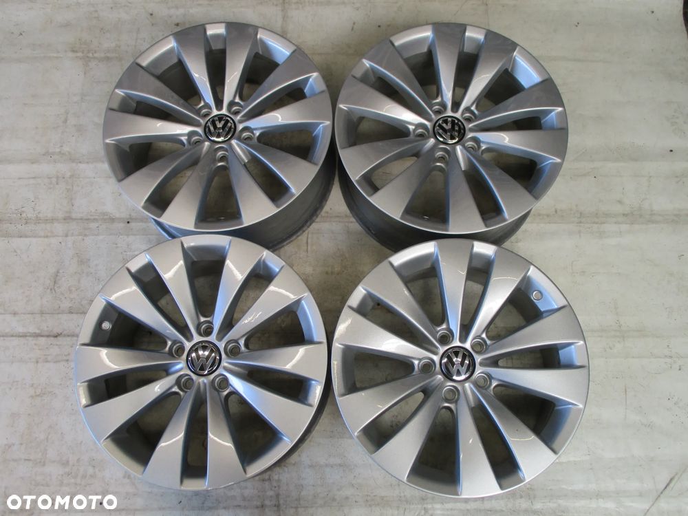 FELGI ALUMINIOWE 17 VW ARTEON TOURAN GOLF V VI VII JETTA CADDY SHARAN T-ROC PASSAT EOS SCIROCCO ET41 - 1