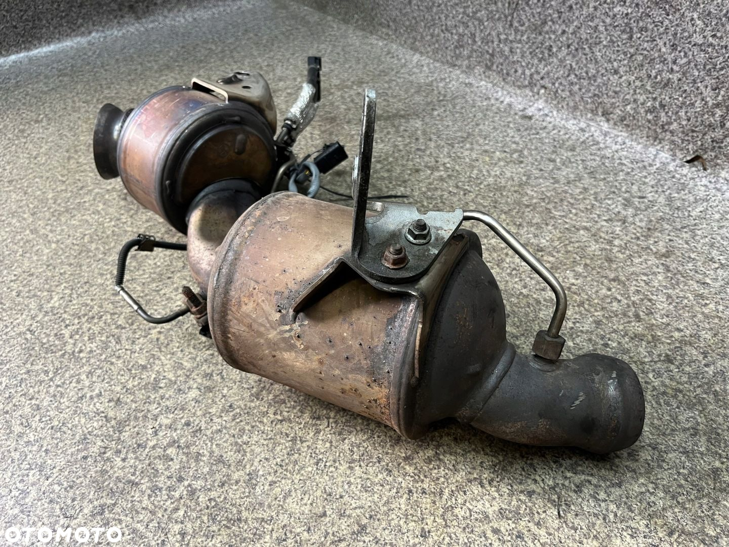 Filtr DPF katalizator PELNY Mercedes W204 LIFT 2.2 CDI 651.911 W212 KOMPLET - 3