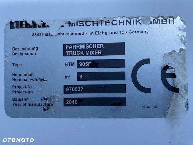 Mercedes-Benz Arocs 3240 8x4 Betonomieszrka Liebherr 9 m3  z Niemiec - 16