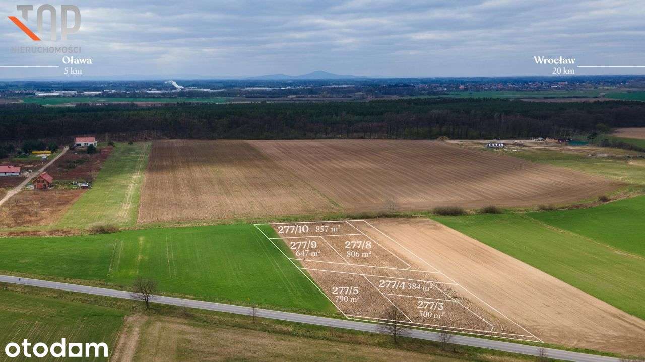 Siedlce-Działka-budowlana-Media-Raty bez banku-Zam - Pełny obrazek: 4/6