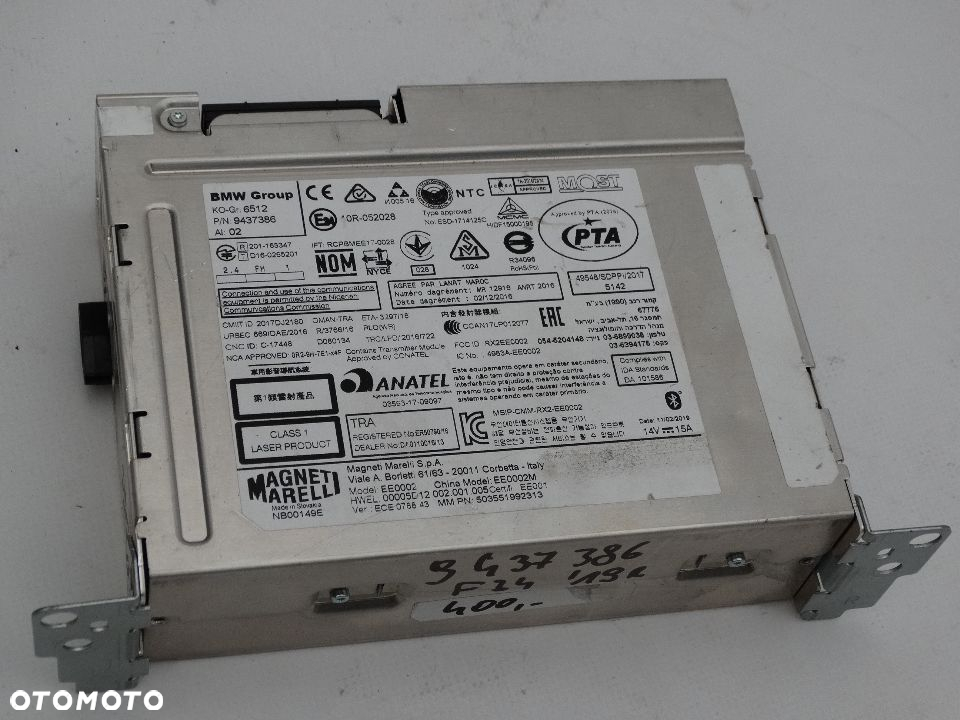 BMW F20 F30 F34 Nawigacja Navi Radio 9437986 - 3