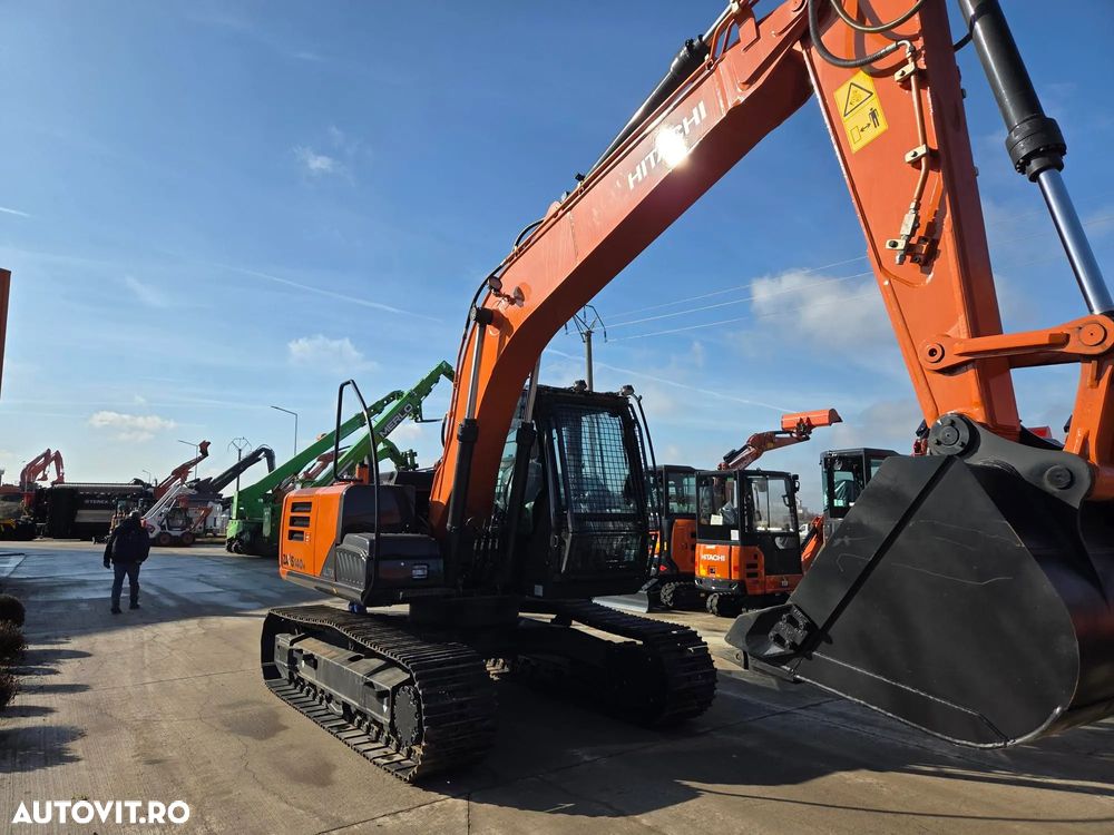 Hitachi 14 tone, 2025, NOU, Cupa 0,8m, Adancime sapare 4,5m, latime 2,49m, inst picon pe brate, Aer conditionat, hidraulica HITACHI, protectie cabina, motor ISUZU, posibilitate leasing-PROMOTIE 79.900 EUR+Tva - 6