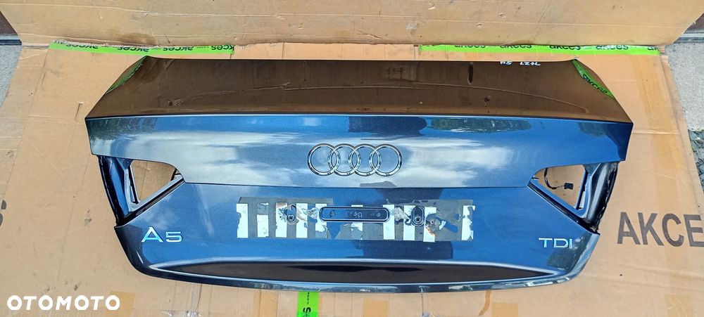 Klapa bagażnika Audi A5 8T Lift Coupe LZ7L Lava Gray Pearl - 9