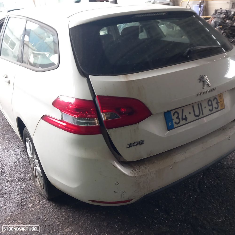 Traseira completa Peugeot 308 faze 2 carrinha - 2