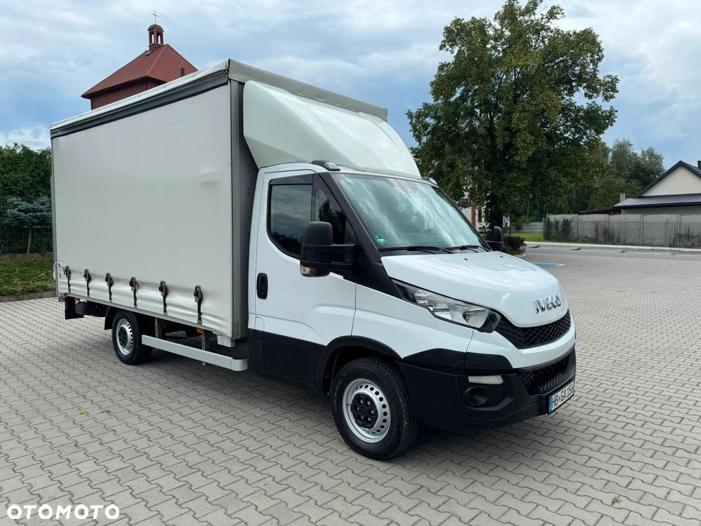 Iveco DAILY 35 LIFT Climatronic Elektryka Tempomat Kamera Winda Plandeka Kontener 3os. Serwis - 12