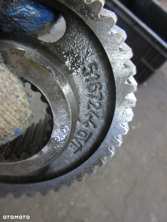 Wałek tryb zębatka koło zębate pompy hydraulicznej New Holland TM120 TM130 TM140 TM155 TM175 TM190 - 3