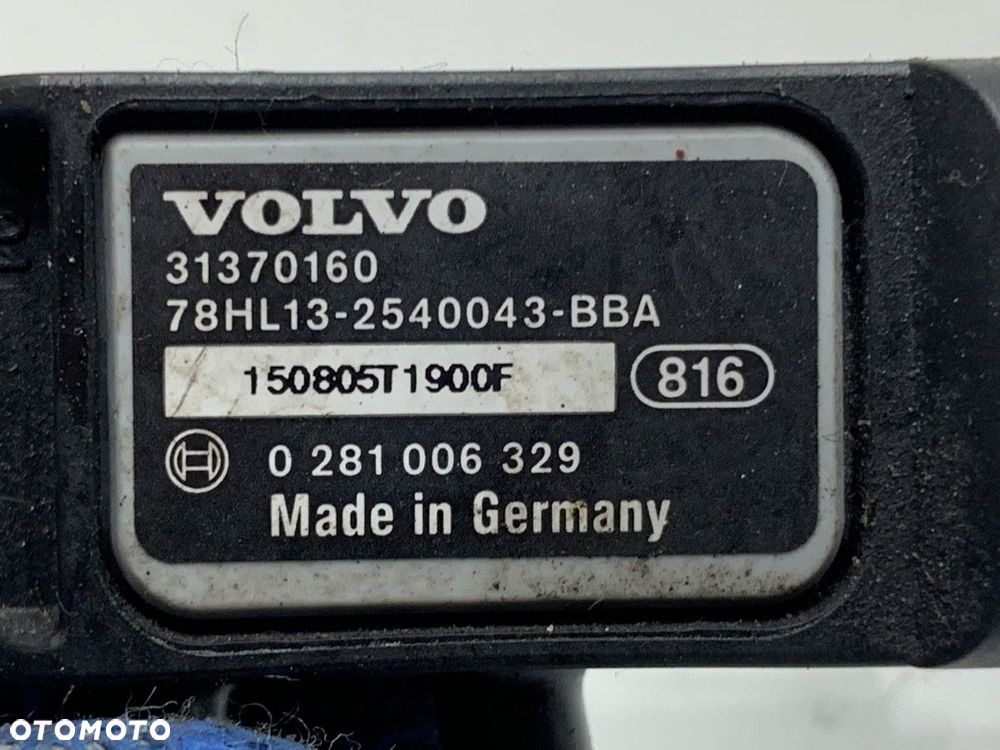 CZUJNIK CIŚNIENIA SPALIN DPF  VOLVO V40 liftback (525, 526) 2012 - 2022 D2 88 kW [120 KM] olej - 4