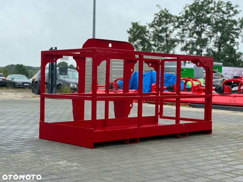 Kosz wysokościowy narzędziowy roboczy ładowarki teleskopowej kołowej JCB Manitou Merlo Class Case - 7