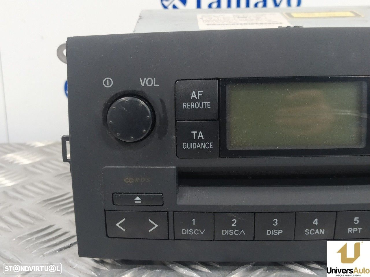 SISTEMA AUDIO / RADIO CD TOYOTA COROLLA VERSO 2003 -8612013060BO - 5