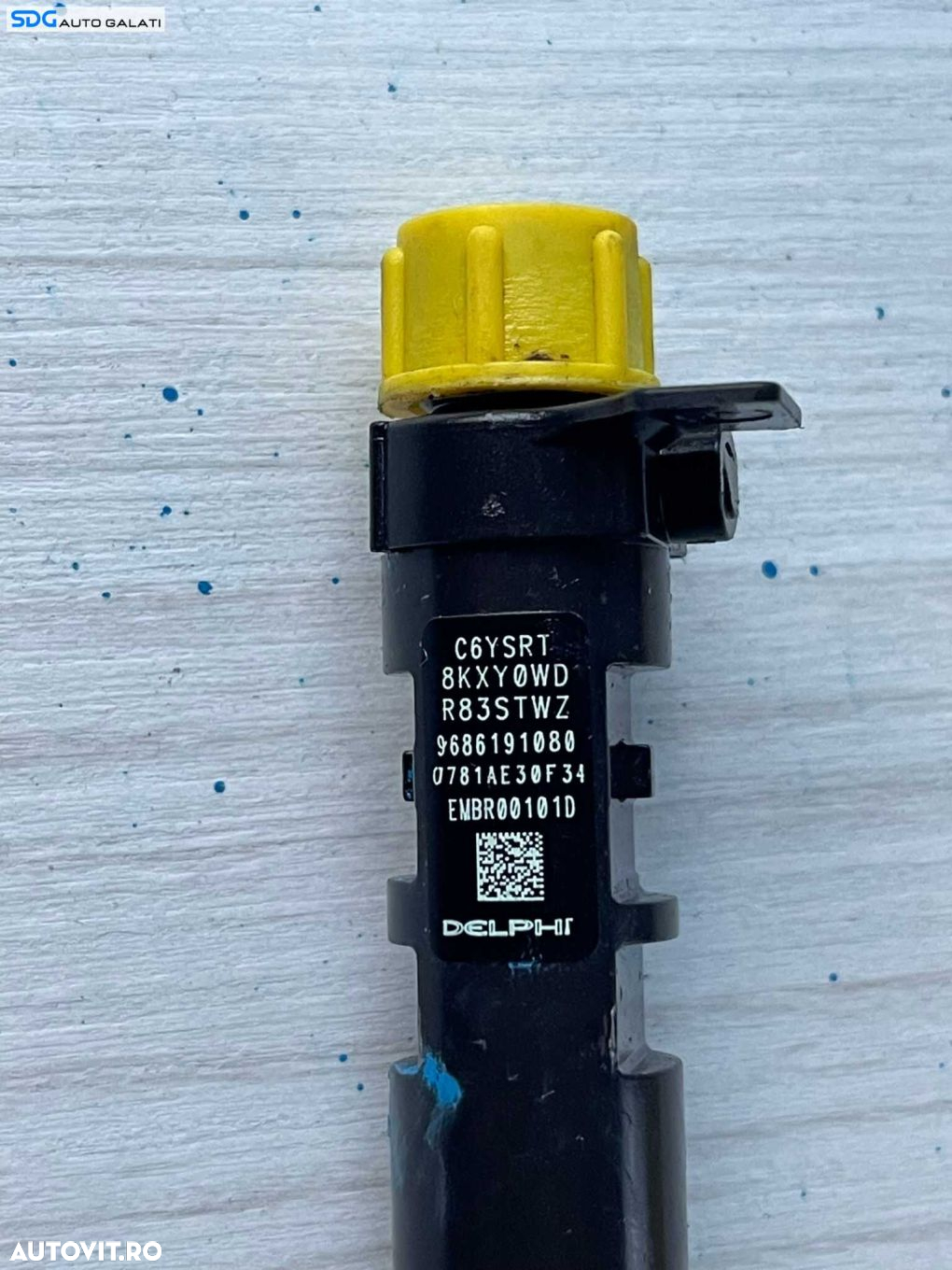 Injector Fiat Scudo 2 2.0 D 2010 - 2015 Cod 9686191080 [B3268] - 2