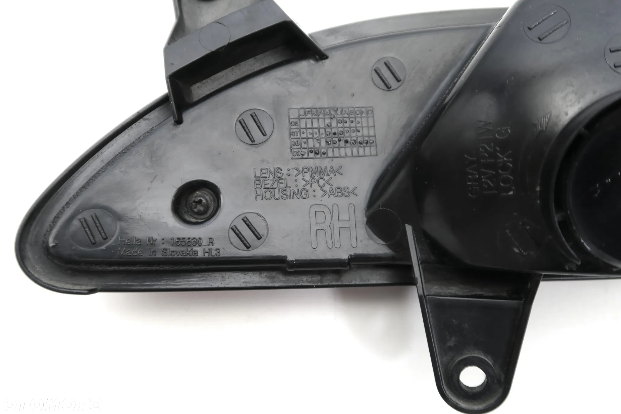 KIA CEED 1 ED 2006 - 2009 HB lampa ODBLASK w zderzak tył R ORYGINAŁ OE - 5