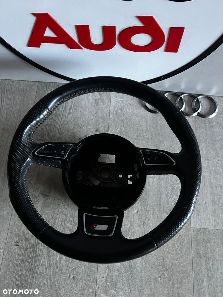 Q3 8U LIFT S-LINE KIEROWNICA SKÓRZANA 8U0419091R - 1