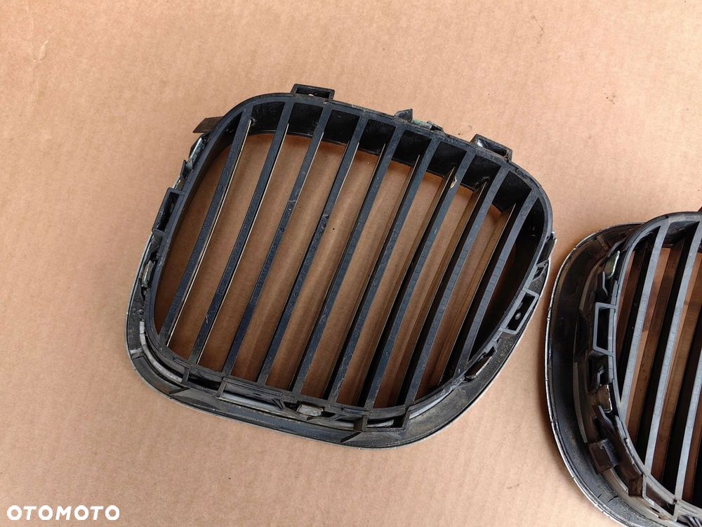 Grill Atrapa nerki BMW z3 chrom oryginalne 8397503 8397504 komplet - 7