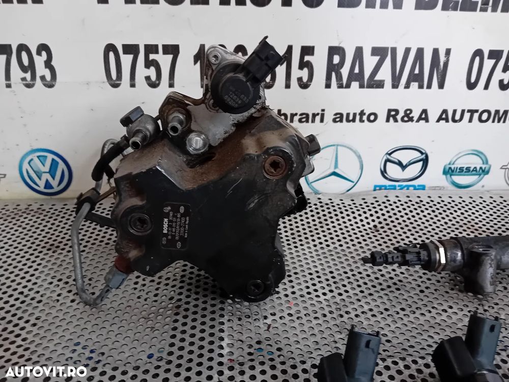 Kit Injectie Injectoare Pompa Rampa Hyundai Santa Fe 2 Tucson Kia 2.2 Crdi euro 4 cod 33800-27800 - 5
