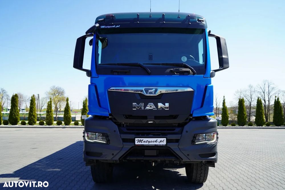 MAN TGS 41.480 / 8x6 / BASCULANĂ SPATE / MANUAL / NOU NOU / KH-KIPPER / - 23