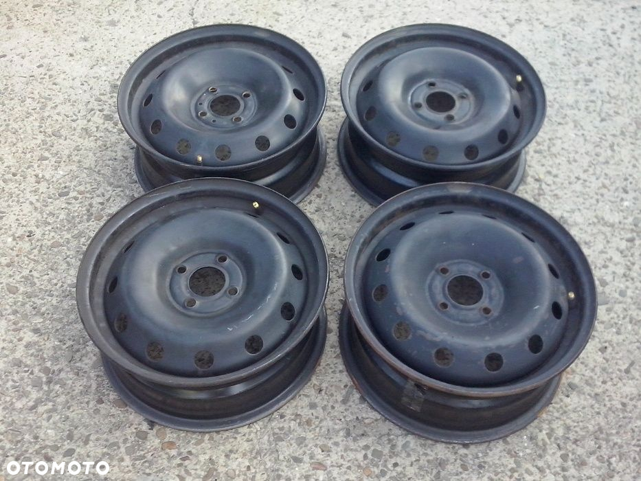 15” - Felgi 4x100 , r15 cali - RENAULT Oryginał Twingo Megane Campus Clio Modus Kangoo - DACIA Logan Dokker - NISSAN Micra Note - Stalowe Koło Dojazdowe Rezerwowe Zapasowe Dojazdówka Zapasówka Rezerwa - 2