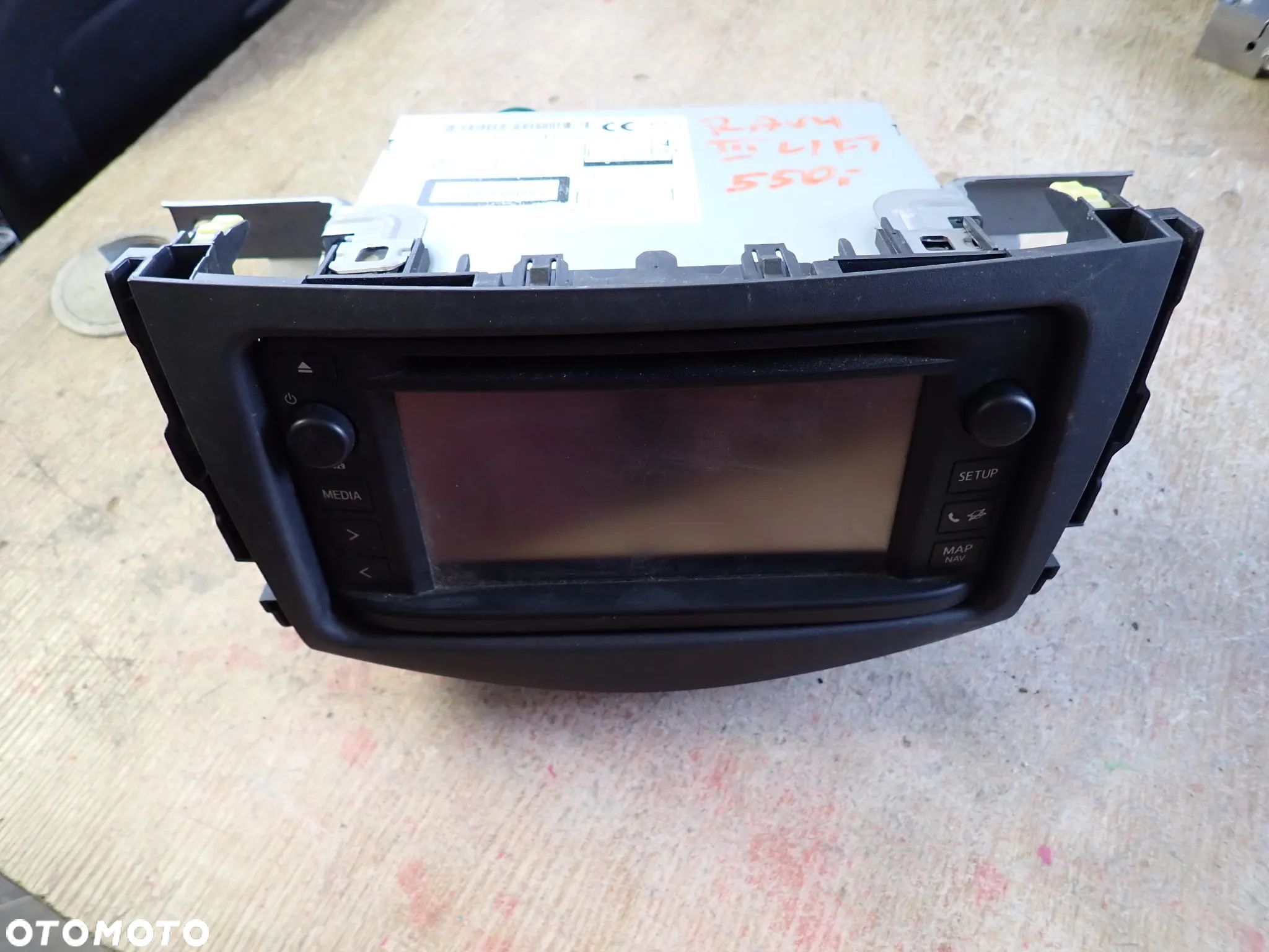 TOYOTA RAV4 III LIFT RADIO NAWIGACJA 86140-0W010 - 1