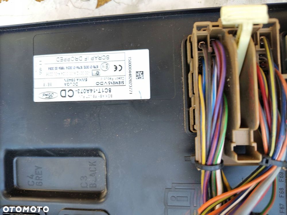 KOMPUTER SILNIKA ZESTAW 6C11-12A650-AP FORD TRANSIT MK5 FL 2.2 TDCI - 3