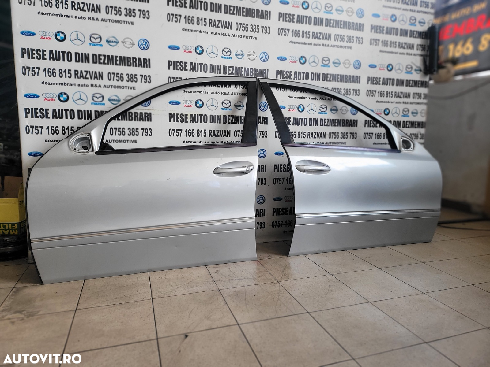 Usi Usa Portiera Stanga Dreapta Fata Mercedes E Class W211 Dezmembrez Mercedes E Class W211 2.7 Cdi - 2
