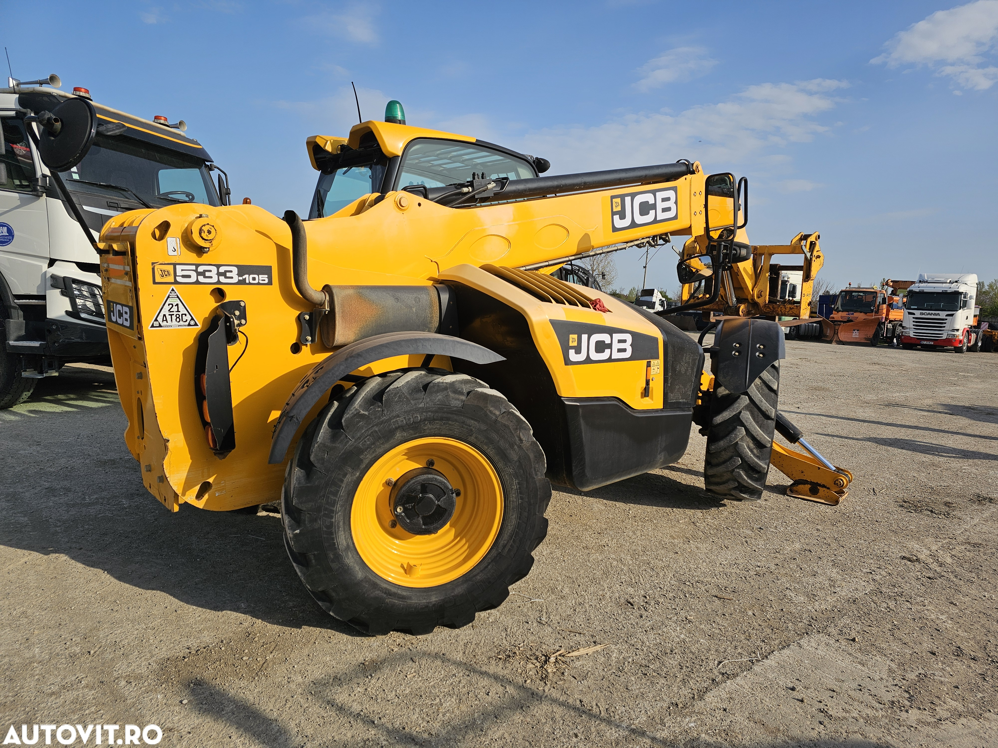 JCB 533-105 incarcator telescopic constructii manitou merlo - 3