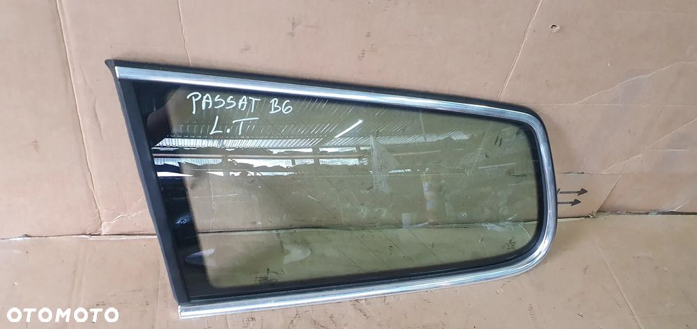 Szyba lewy tył tylna lewa karoseryjna VW Passat B6 AS2 06r - 2