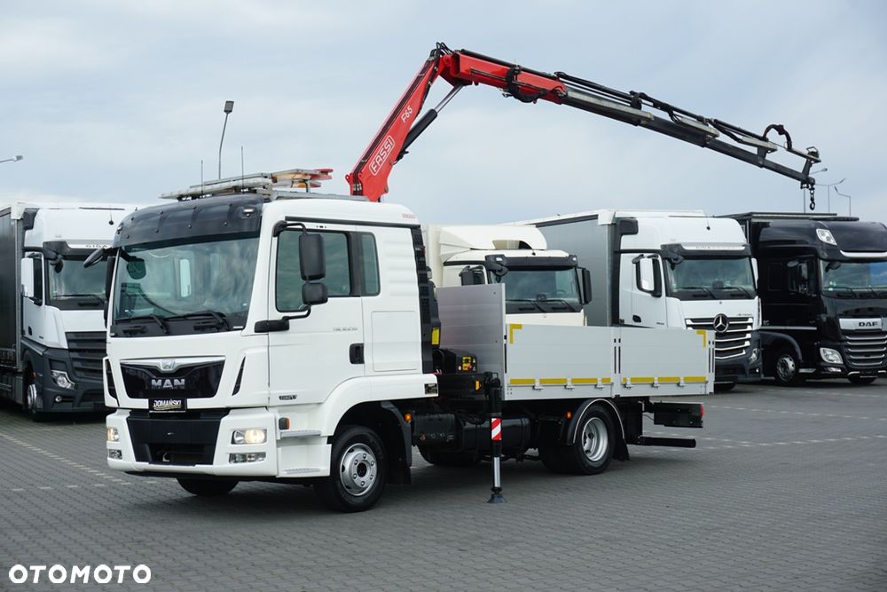 MAN / TGL / 12.250 / SKRZYNIOWY + HDS / FASSI F 65 / PILOT - 1